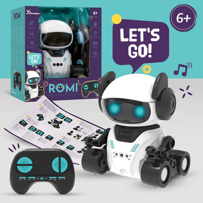 ROMI INTELLIGENT ROBOT promotional game in assorted (detail view) with custom logo branding