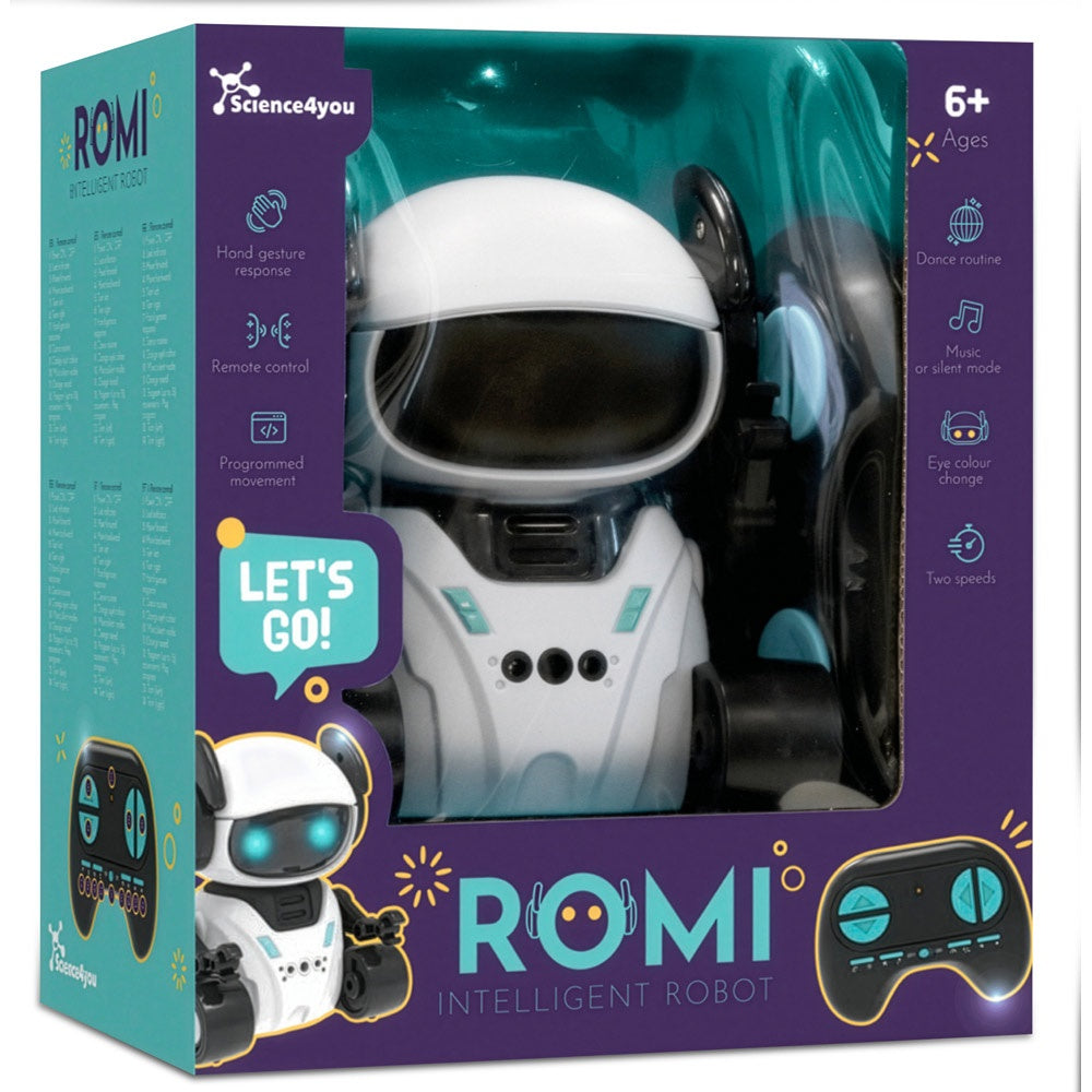 ROMI INTELLIGENT ROBOT promotional game in assorted with custom logo branding