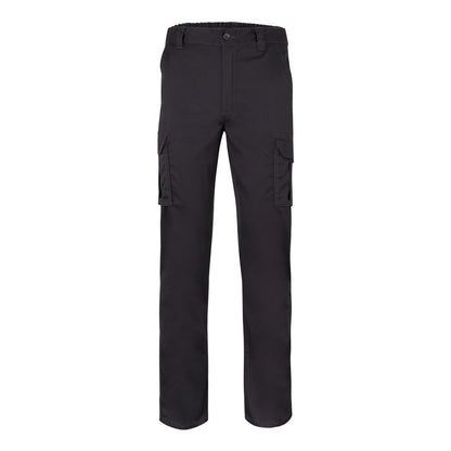 VL LUGH promotional workwear garment in black with custom logo branding