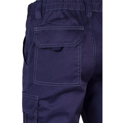 VL LUGH promotional workwear garment in blue with custom logo branding