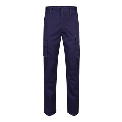 VL LUGH promotional workwear garment in blue with custom logo branding
