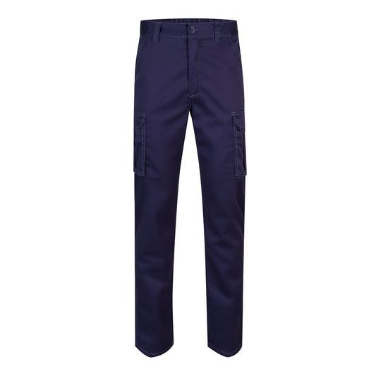 VL LUGH promotional workwear garment in blue with custom logo branding