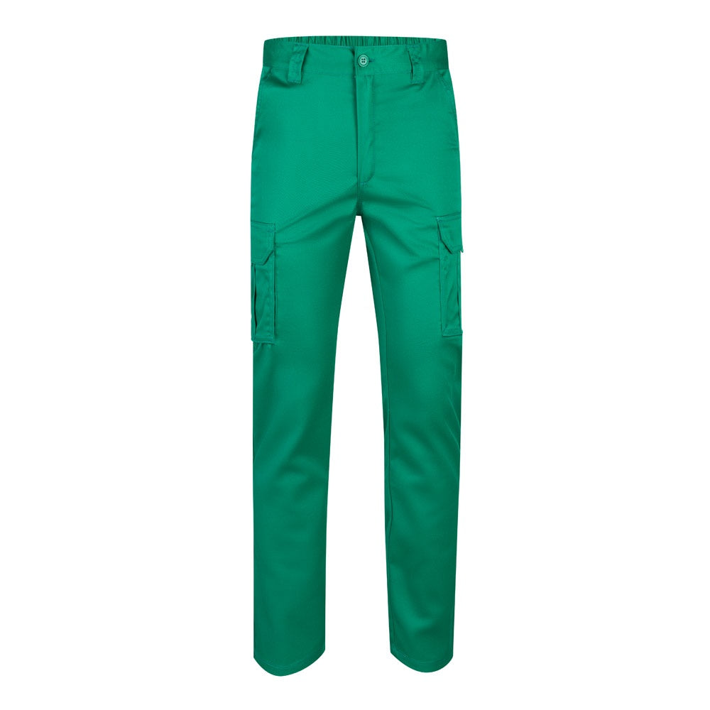VL LUGH promotional workwear garment in green with custom logo branding