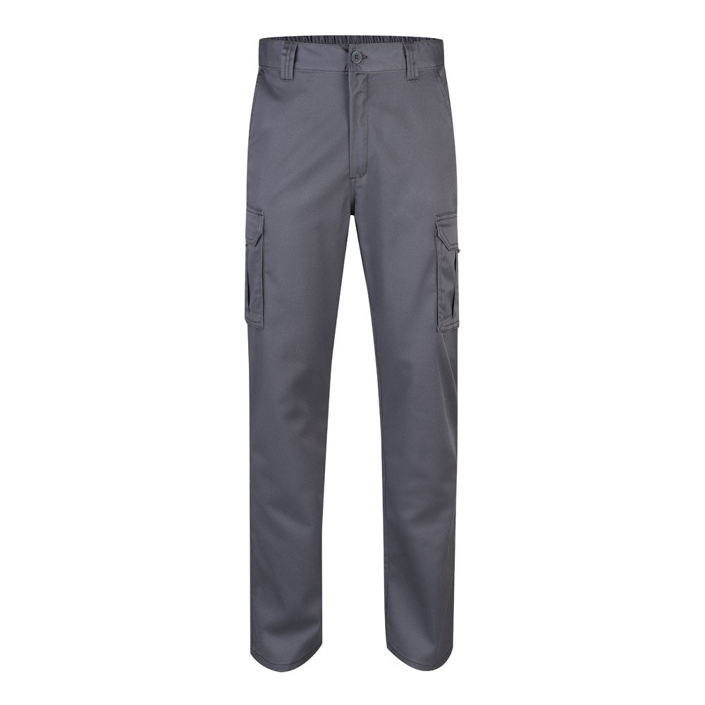 VL LUGH promotional workwear garment in grey with custom logo branding