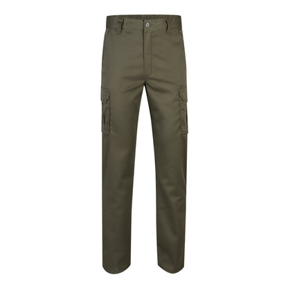 VL LUGH promotional workwear garment in army green with custom logo branding