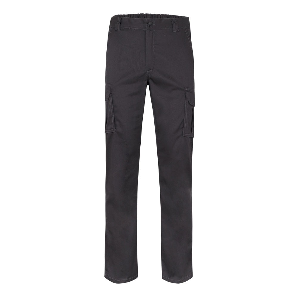 VL PAN promotional workwear garment in black with custom logo branding