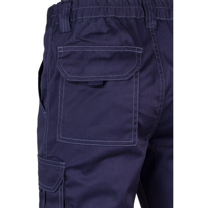VL PAN promotional workwear garment in blue with custom logo branding