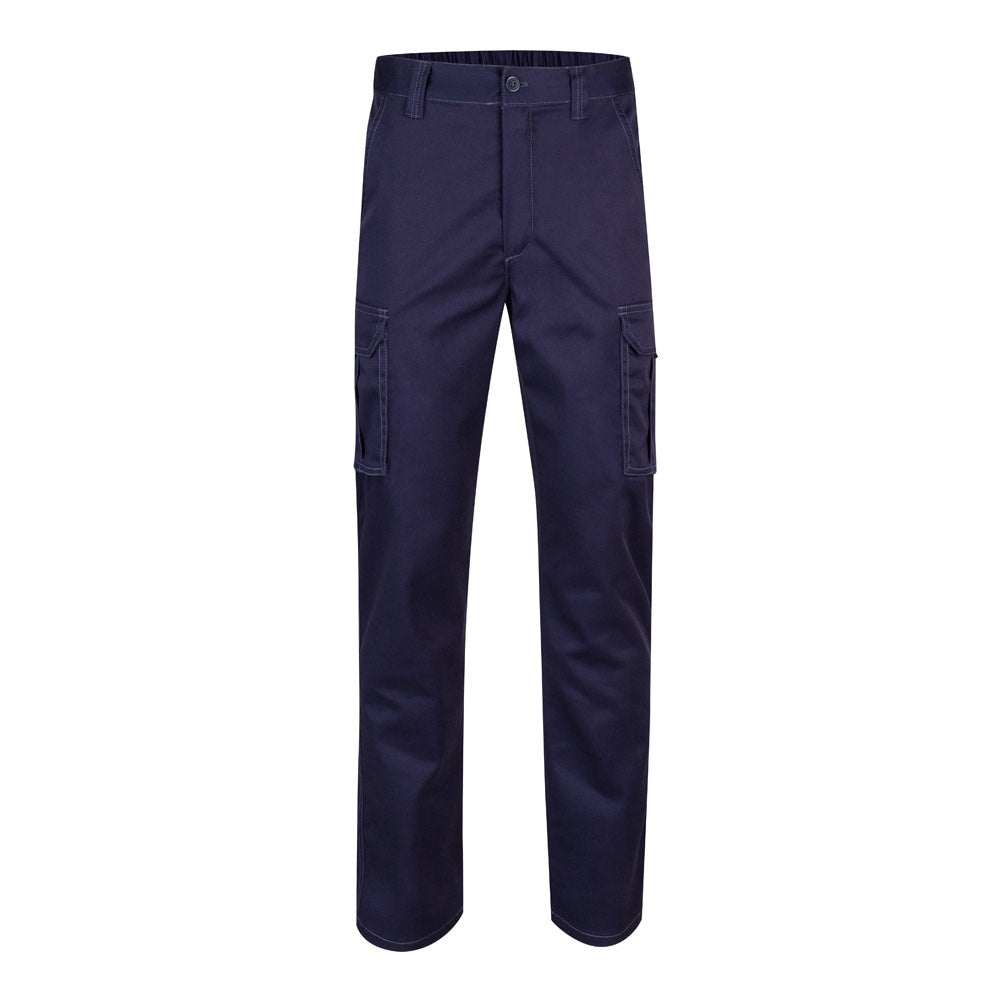VL PAN promotional workwear garment in blue with custom logo branding