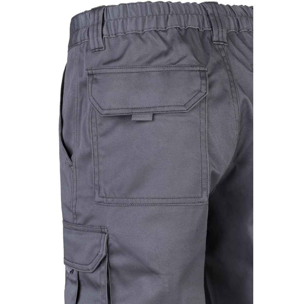 VL PAN promotional workwear garment in grey with custom logo branding