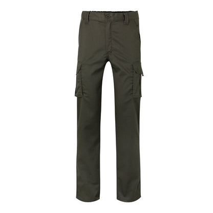 VL PAN promotional workwear garment in army green with custom logo branding