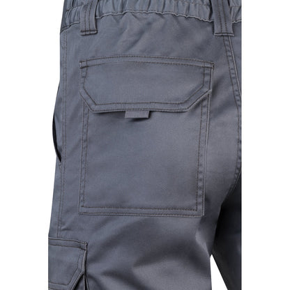 VL HEBE promotional sports garment in grey with custom logo branding