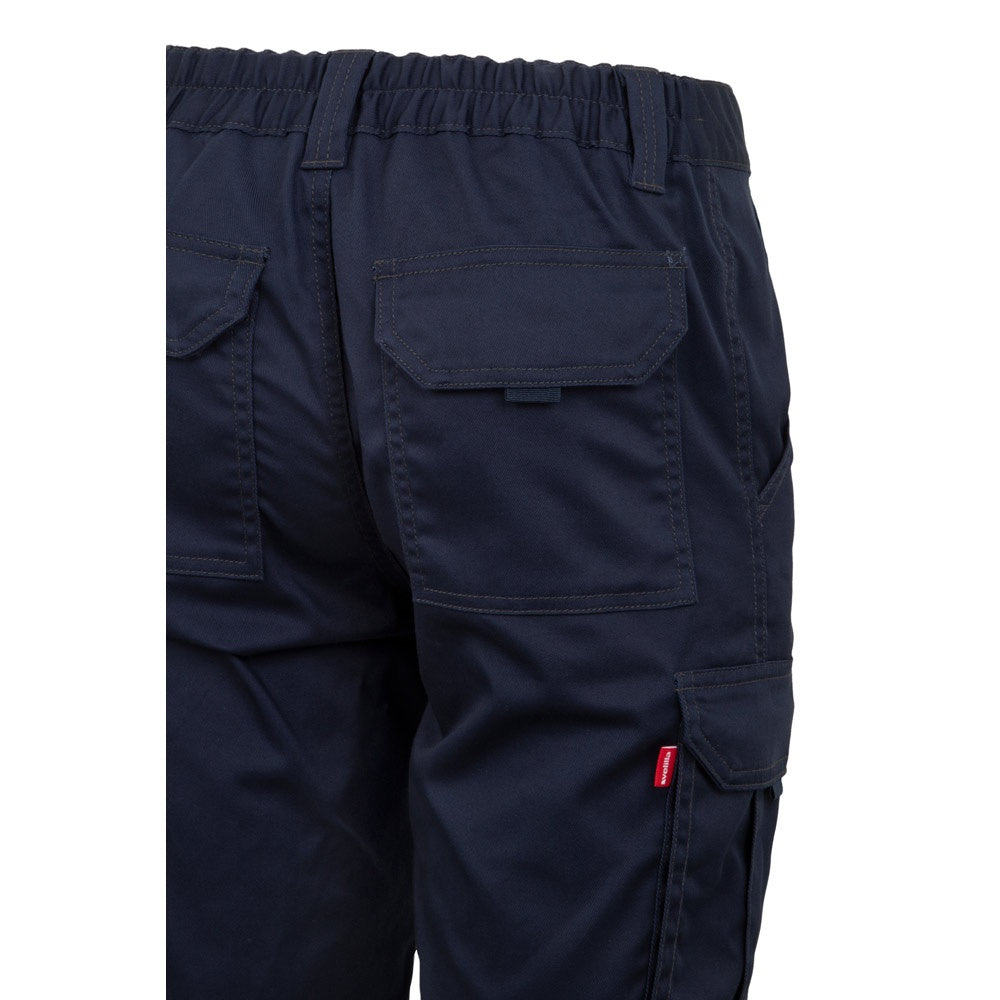 VL HEBE promotional sports garment in navy blue with custom logo branding