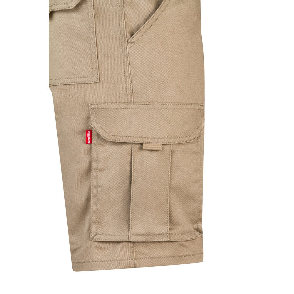 VL HEBE promotional sports garment in light natural (detail view) with custom logo branding