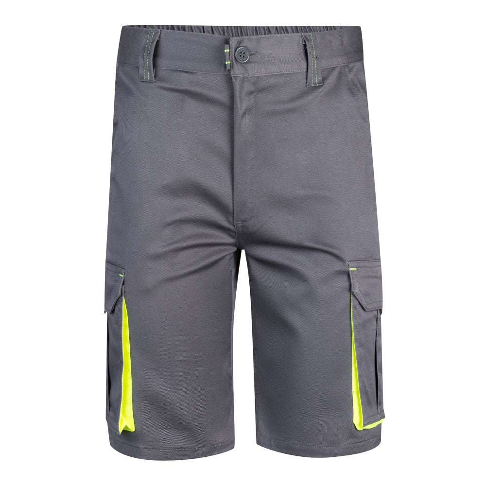 VL HEMERA promotional sports garment in grey/yellow with custom logo branding
