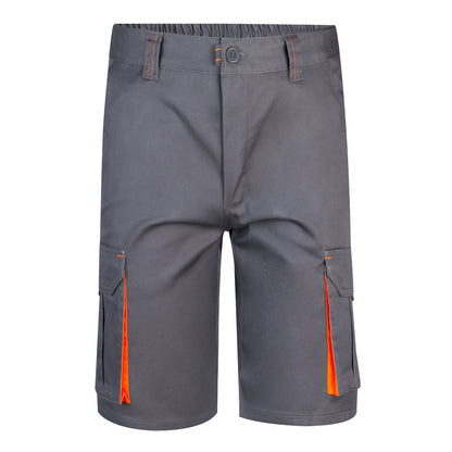 VL HEMERA promotional sports garment in grey/orange with custom logo branding