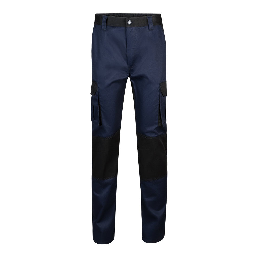 VL NJORD promotional workwear garment in blue with custom logo branding