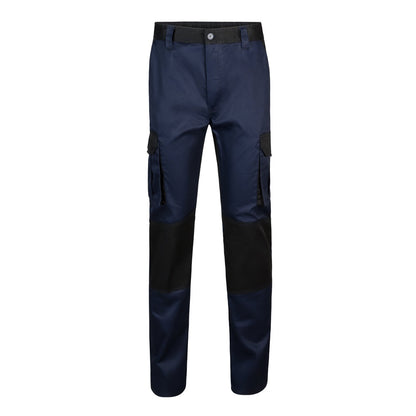 VL NJORD promotional workwear garment in blue with custom logo branding
