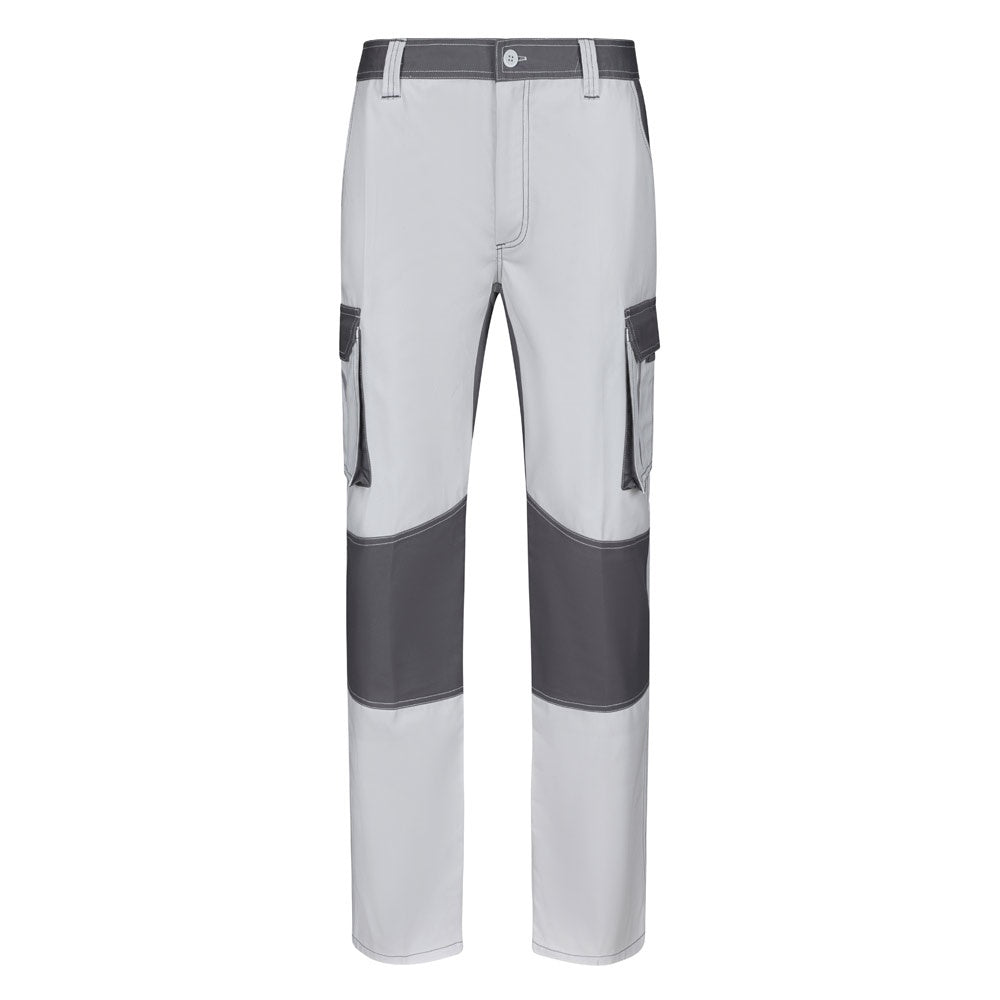 VL NJORD promotional workwear garment in white with custom logo branding