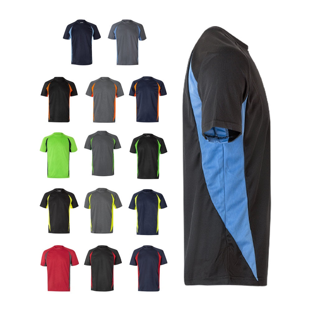 VL SLAYER promotional t-shirt (complete set view) with custom logo branding