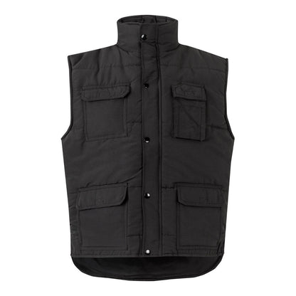 VL MEFITIS promotional jacket in black with custom logo branding