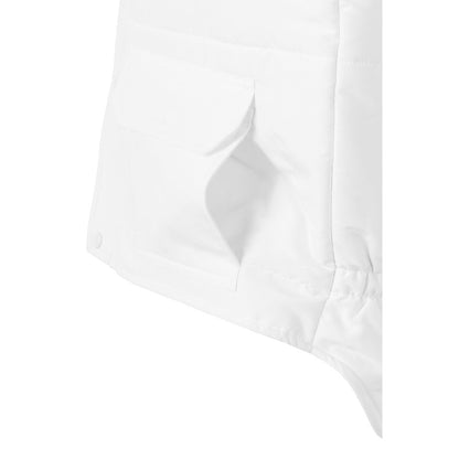 VL MEFITIS promotional jacket in white with custom logo branding