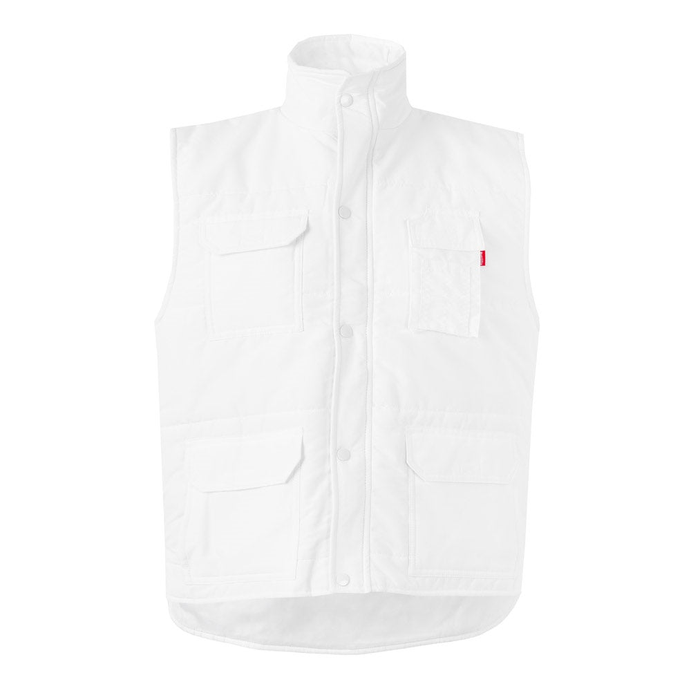 VL MEFITIS promotional jacket in white with custom logo branding