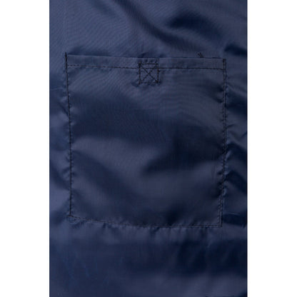 VL MEFITIS promotional jacket in navy blue with custom logo branding