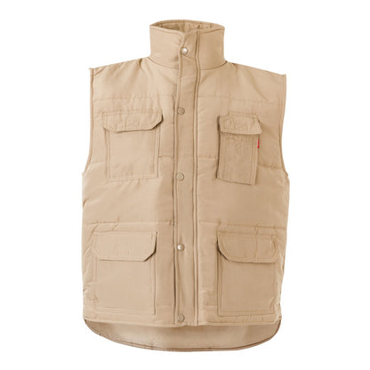 VL MEFITIS promotional jacket in light natural with custom logo branding