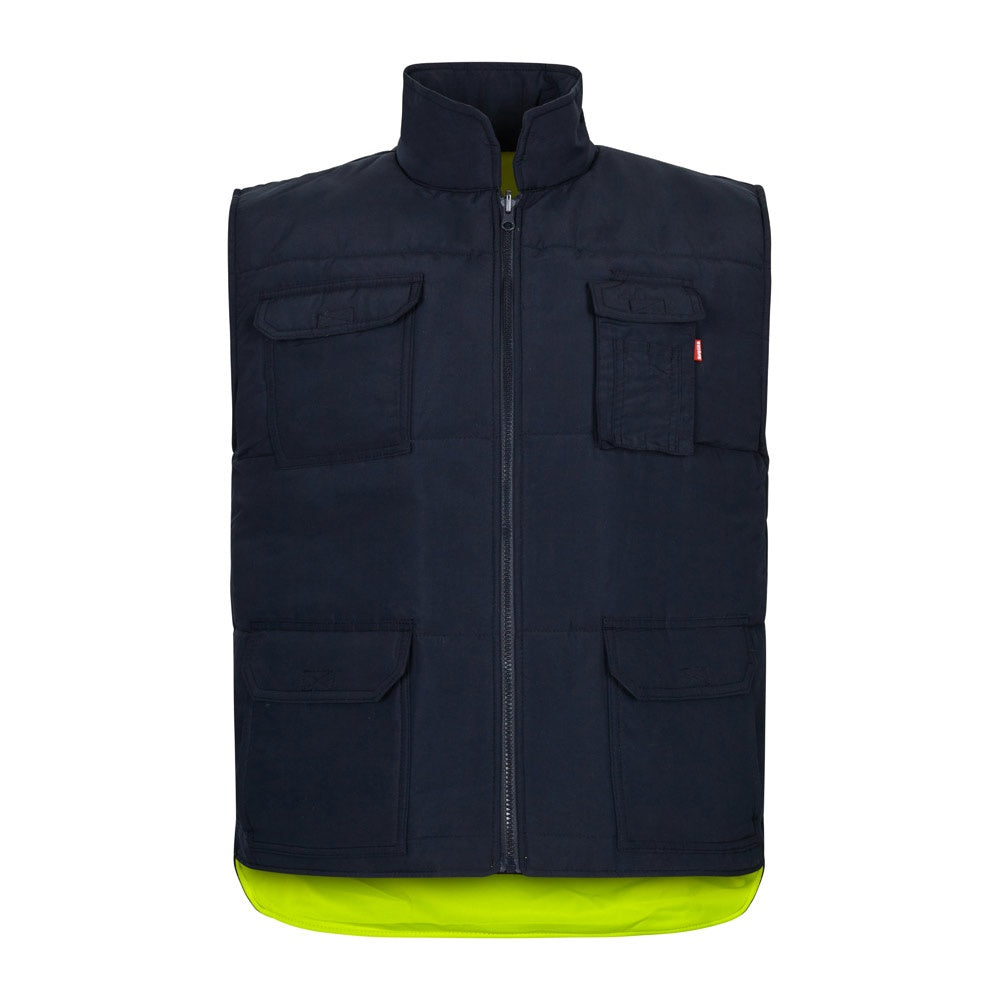 VL DIANA promotional jacket in yellow with custom logo branding
