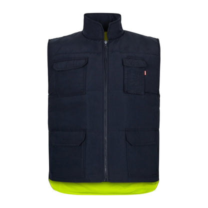 VL DIANA promotional jacket in yellow with custom logo branding