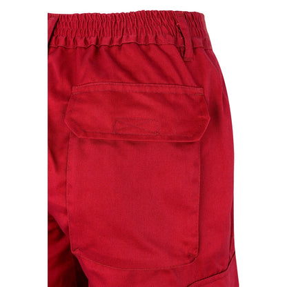 VL ATHENA promotional workwear garment in red/yellow with custom logo branding