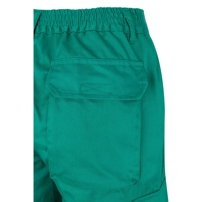 VL ATHENA promotional workwear garment in green/yellow with custom logo branding