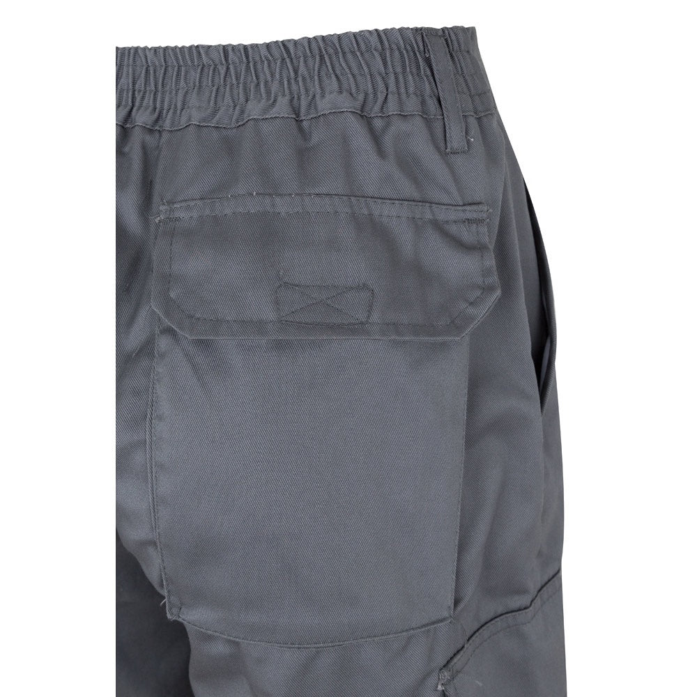 VL ATHENA promotional workwear garment in grey/orange with custom logo branding