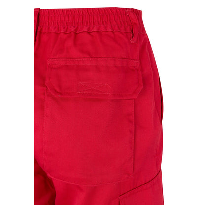 VL POSEIDON promotional workwear garment in red/yellow with custom logo branding