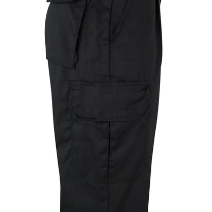 VL POSEIDON LARGE promotional workwear garment in black/yellow (detail view) with custom logo branding