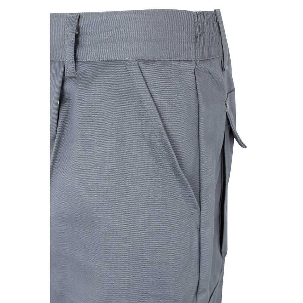 VL ASCLEPIUS promotional workwear garment in grey with custom logo branding