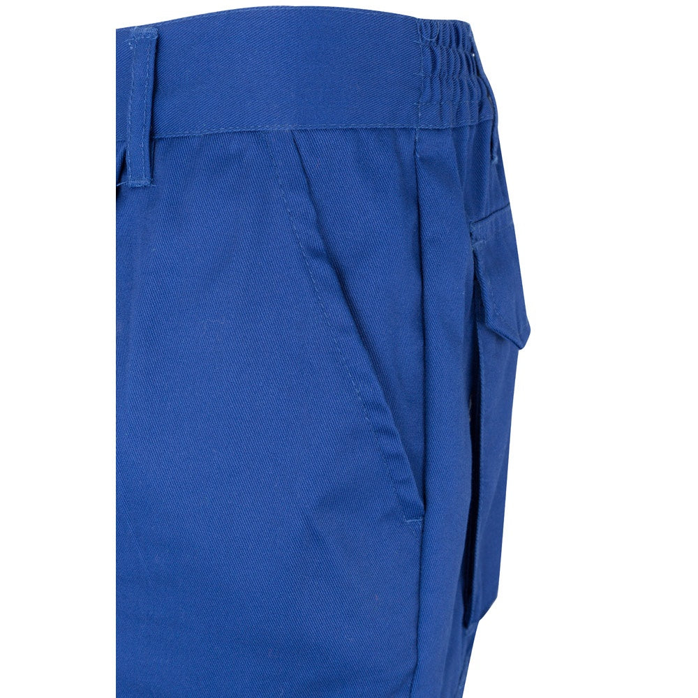 VL ASCLEPIUS promotional workwear garment in royal blue with custom logo branding