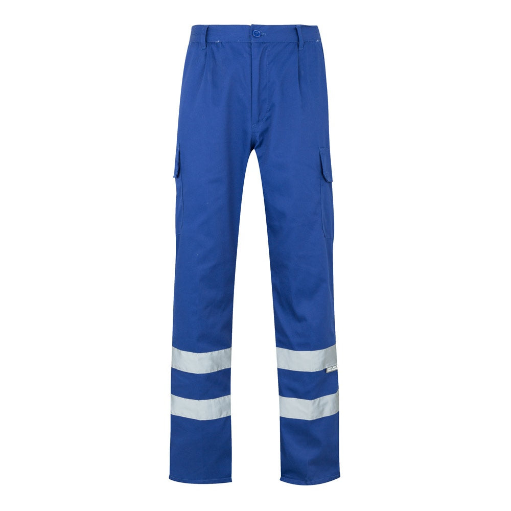 VL ASCLEPIUS promotional workwear garment in royal blue with custom logo branding