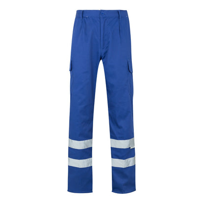 VL ASCLEPIUS promotional workwear garment in royal blue with custom logo branding