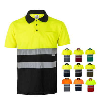 VL CUPID promotional polo shirt (complete set view) with custom logo branding