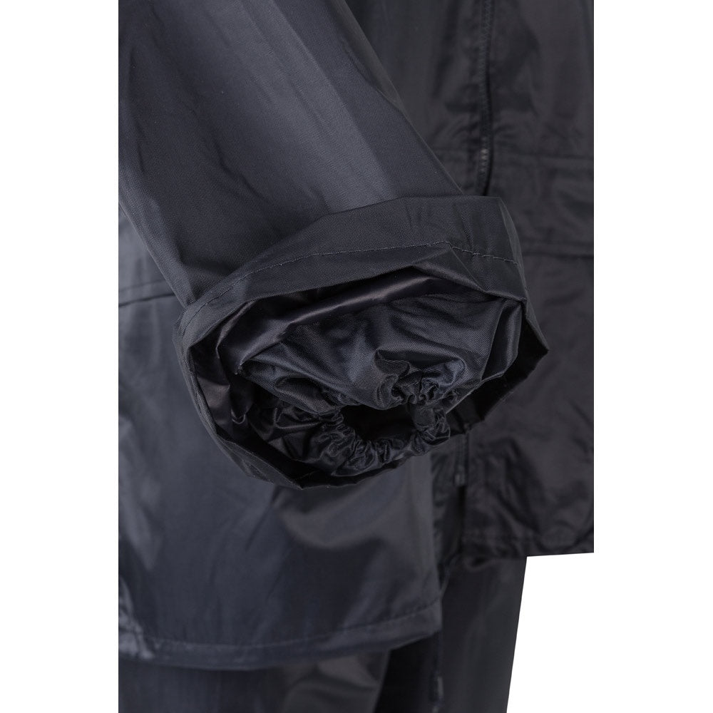 VL SEDNA promotional raincoat in blue with custom logo branding