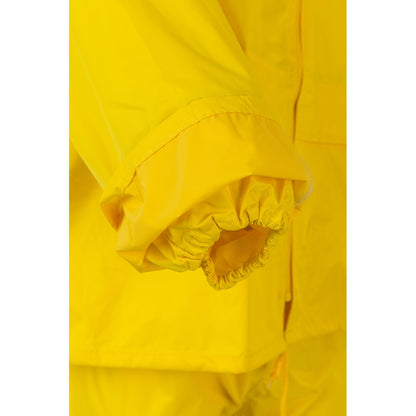 VL SEDNA promotional raincoat in yellow with custom logo branding