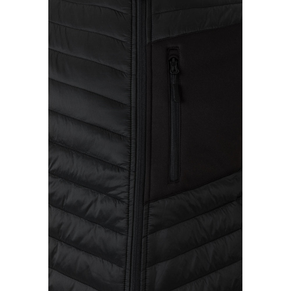VL RAIJIN promotional jacket in black with custom logo branding