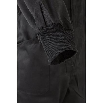 VL YAMA promotional workwear garment in black with custom logo branding