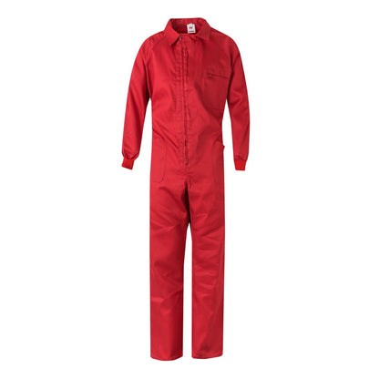 VL YAMA promotional workwear garment in red with custom logo branding