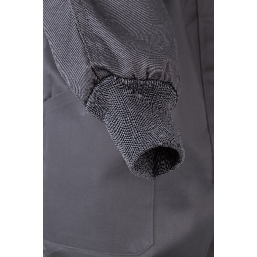 VL YAMA promotional workwear garment in grey with custom logo branding