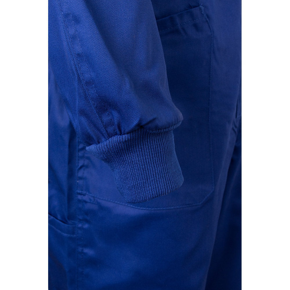 VL YAMA promotional workwear garment in royal blue with custom logo branding
