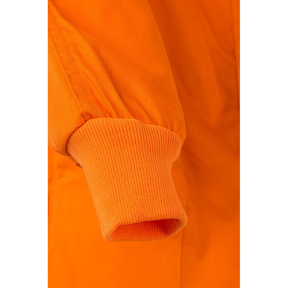 VL YAMA promotional workwear garment in orange with custom logo branding