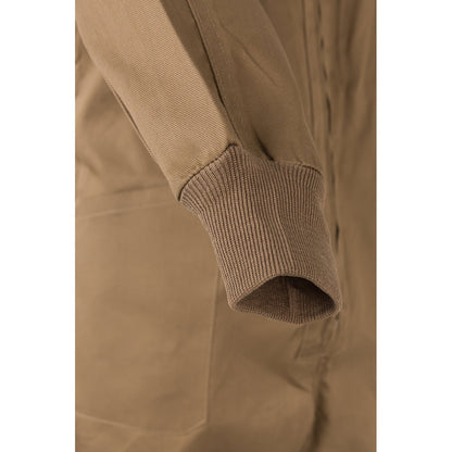 VL YAMA promotional workwear garment in natural with custom logo branding