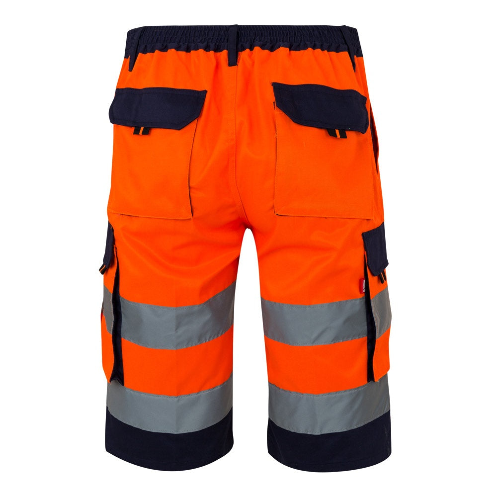 VL HADES promotional sports garment in orange (detail view) with custom logo branding
